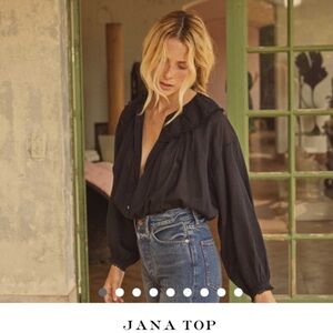 Doen Jana Black Top